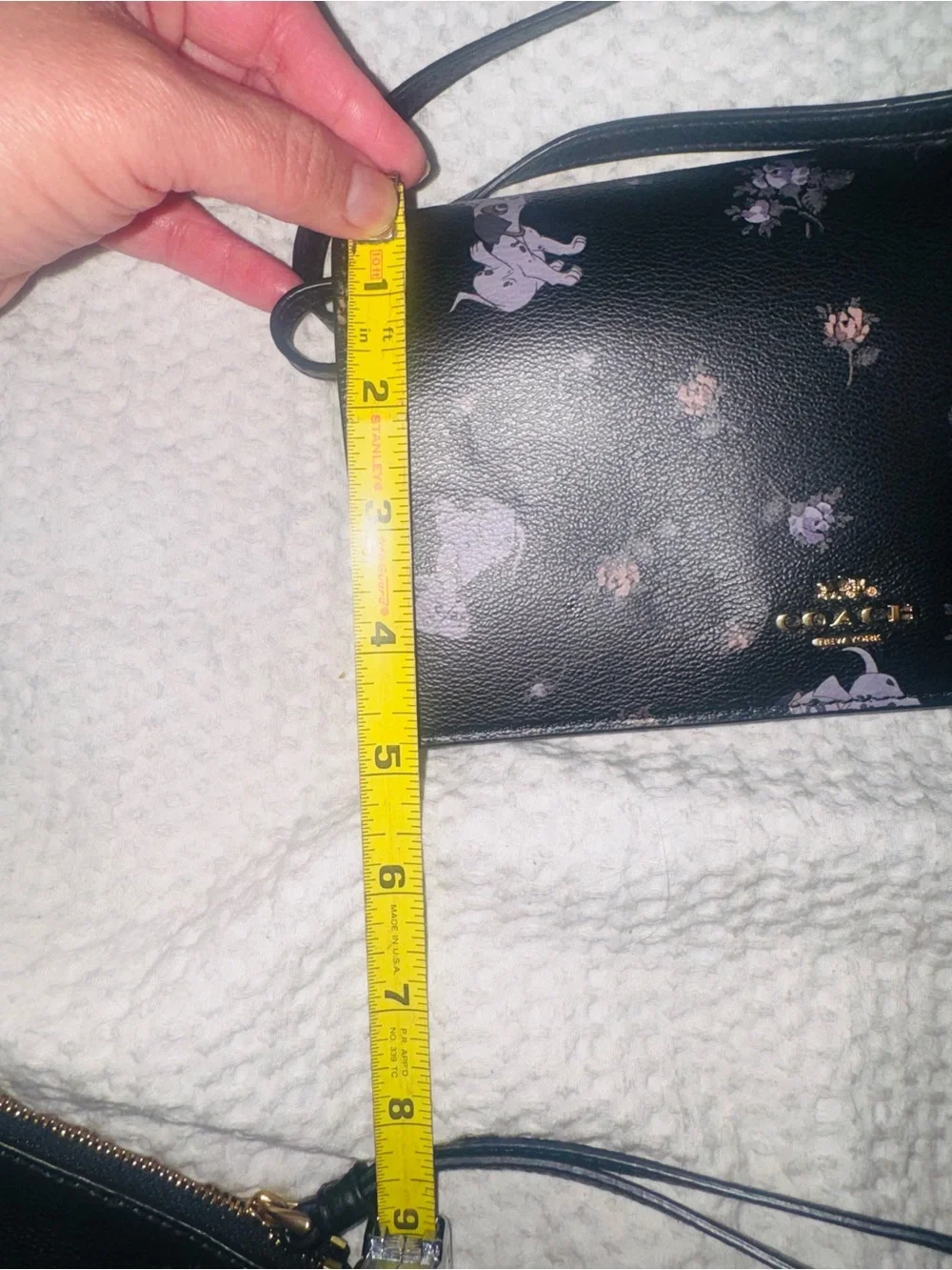 Coach 101 Dalmatian Crossbody and Wristlet Set. NWT vintage! - Picture 13 of 14